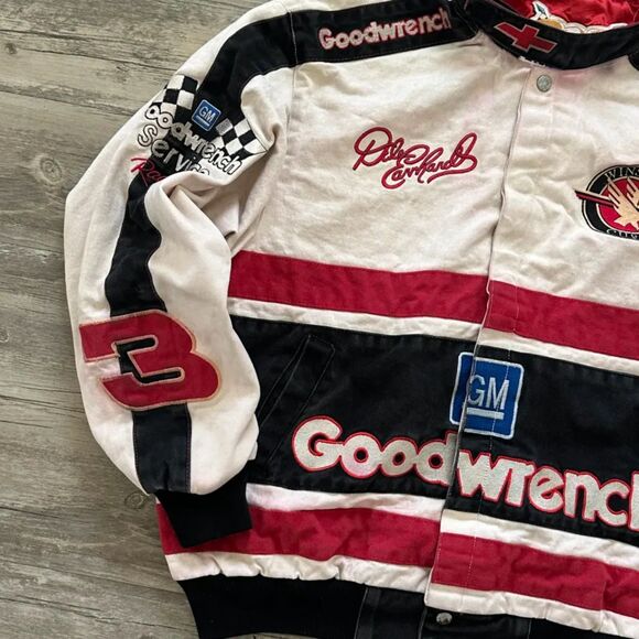 Vintage Nascar Jeff Hamilton Dale Earnhardt Winston Cup Racing Jacket Size XL - Picture 2 of 9